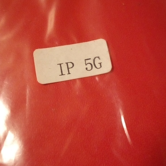 Magnetic IP 5G Wallet Phone Case - Red - Picture 2 of 7